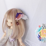 片翼ヘアクリップ＊カラーA
