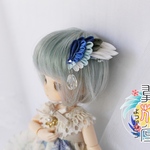 片翼ヘアクリップ＊カラーD