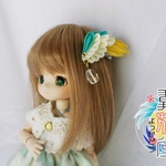 片翼ヘアクリップ＊カラーE