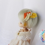 片翼ヘアクリップ＊カラーF