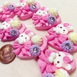 スイーツデコ　粘土パーツ　デコパーツ　ゆめかわ　