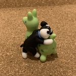 Rodyに乗れないB&Sシュナちゃん