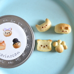かわいいｃａｒｉｎｏｃａｎ４個セット　(にゃんこトースト、ねこパン、にゃんだぱん、にくきゅう)
