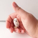 【ranranran17さまご予約品】豆シロフクロウマスコット