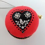 ハートのマカロンケース