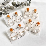 Puddle flower🌼ピアス