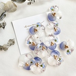 【受注制作】Viola blue🌼ピアス/イヤリング