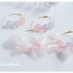 まる〇まる　キャンディ　のフープ　イヤリング or　ピアス