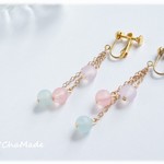 まる〇まる　キャンディ　の　ゆらゆら　イヤリング or　ピアス