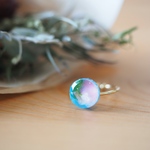 「青空と桜と…」 12mm 指輪