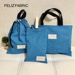 再販☆入園 入学 3点セット 絵本袋 レッスンバッグ 体操服袋 シューズバッグ 上靴入れ 名入れ シンプル 無地 ブルー