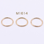 送料無料 20個 チャームパーツ 線径1.8mm 丸フレーム 21mm ゴールド【20ヶ】 M1614