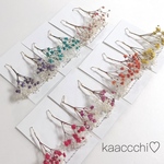 ▷送料無料*アンティークかすみ草❁ ピアス✳︎イヤリング◁