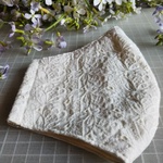 ハンドメイド立体マスク綿刺繍レース