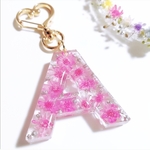 イニシャル　キーホルダー♡