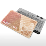 ICカード向けステッカー・Antiqua