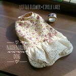 春夏ワンピース❁　°˖✧🌻✧˖°　little flower×circle lace