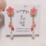 桜のピアス / イヤリング