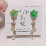 桜のイヤリング / ピアス