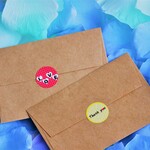 結婚式のプチギフトに☆オリジナルキスチョコラベル