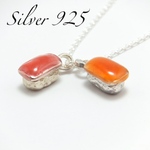 【送料無料】寿司ルバー925ネックレス サーモン・マグロ Silver925