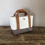 sale【送料込】帆布でほっこりミニトート no.154