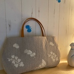 オリジナルバッグ ミナペルホネン生地使用のハンドメイド
