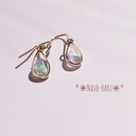 【再販4】クリスタルオパールのピアス/イヤリング