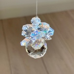 【送料無料】虹のシャワークリスタルショートサンキャッチャー