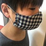 立体マスク　ハンドメイド2枚セット