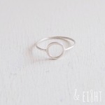 【受注制作】- Silver - Silver Circle Ring 