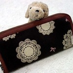 【完成品】ラウンドファスナー長財布＊ハンドメイド
