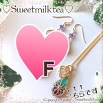 シンプルドロップネックレス F