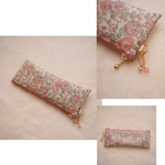 Ａさまご予約品　★LIBERTY　Felicite　あずきミルク　つや消しラミネート ぺたんこペンケース　オーダーメイドサイズ