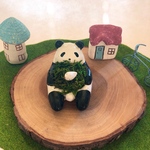 パンダの苔盆栽（訳あり品）