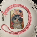 キュートなねこちゃん IDホルダー