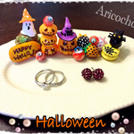 ハロウィン♪メンバー勢揃いのアクセサリートレイ