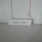 ルームプレート(kid’s room)