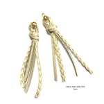 2pcs★rope charm・camel beige