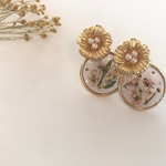 flower garden ・ピアス・colour