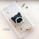 ksyu様❤専用 iPhone11 チェロ 猫の演奏会~ホルン iPhoneケース 楽器 音楽 音符 iPhone7/7plus/6 スマホケース