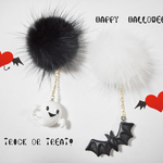 ◆2way◇halloween大人ファーピアス◆
