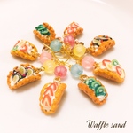 たっぷりクリームのワッフルサンド ピアス/イヤリング(全4種)