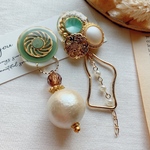 ヴィンテージボタン♡ピアス　イヤリング