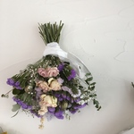 ドライフラワー スワッグ ♡ purple