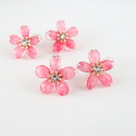 本物の桜　スタッズピアス／イヤリング　※受注生産※
