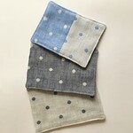 ダブルガーゼ★インナーマスク３枚セット ドット 