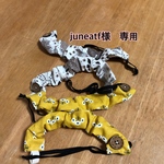 juneatf様専用　ガウチョ裾止め ポーチ 付き(2)北欧風花柄　ワイドパンツ トイレ時に