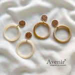 【12】ラタン×アクリルフープ