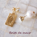 MARIA&パールキャッチピアス